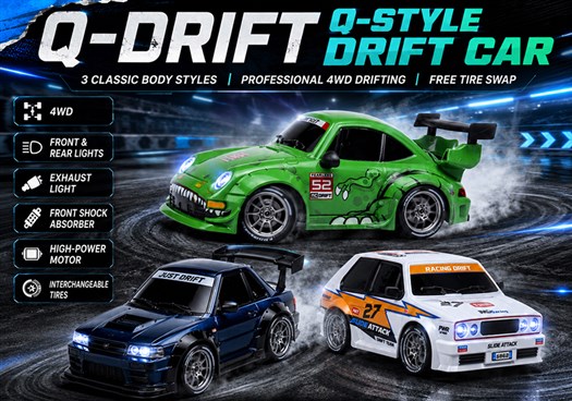 Q&nbsp;Version&nbsp;1:24&nbsp;4WD&nbsp;Drift&nbsp;Car